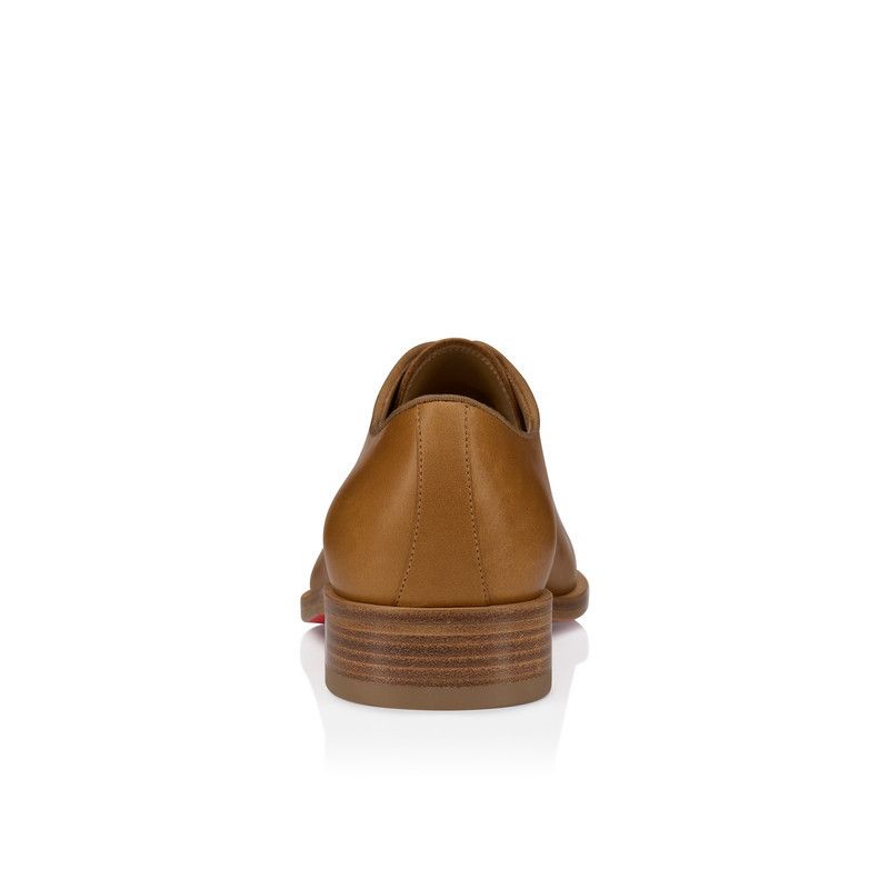 Christian Louboutin os11x0526 Chambeliss Derby Shoes in Terra Brown Size US 9 / EU 42 - 3 Thumbnail