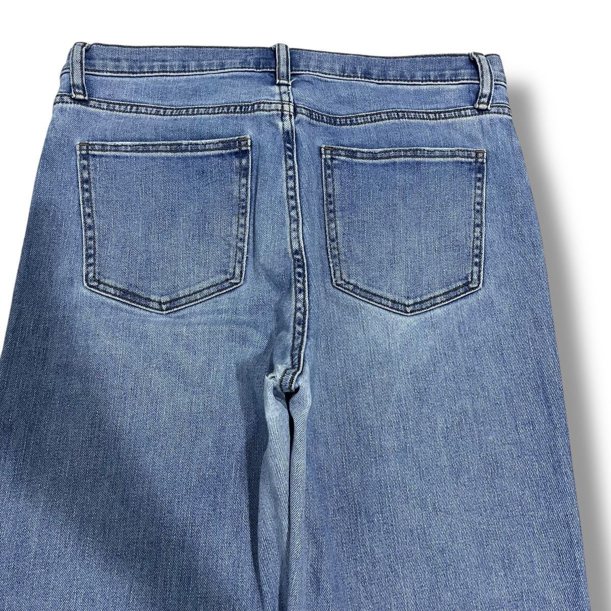 If Six Was Nine × Japanese Brand × Le Grande Bleu (L.G.B.) VINTAGE UNIQLO WASHED BLUE DENIM PANTS Size US 32 / EU 48 - 7 Thumbnail