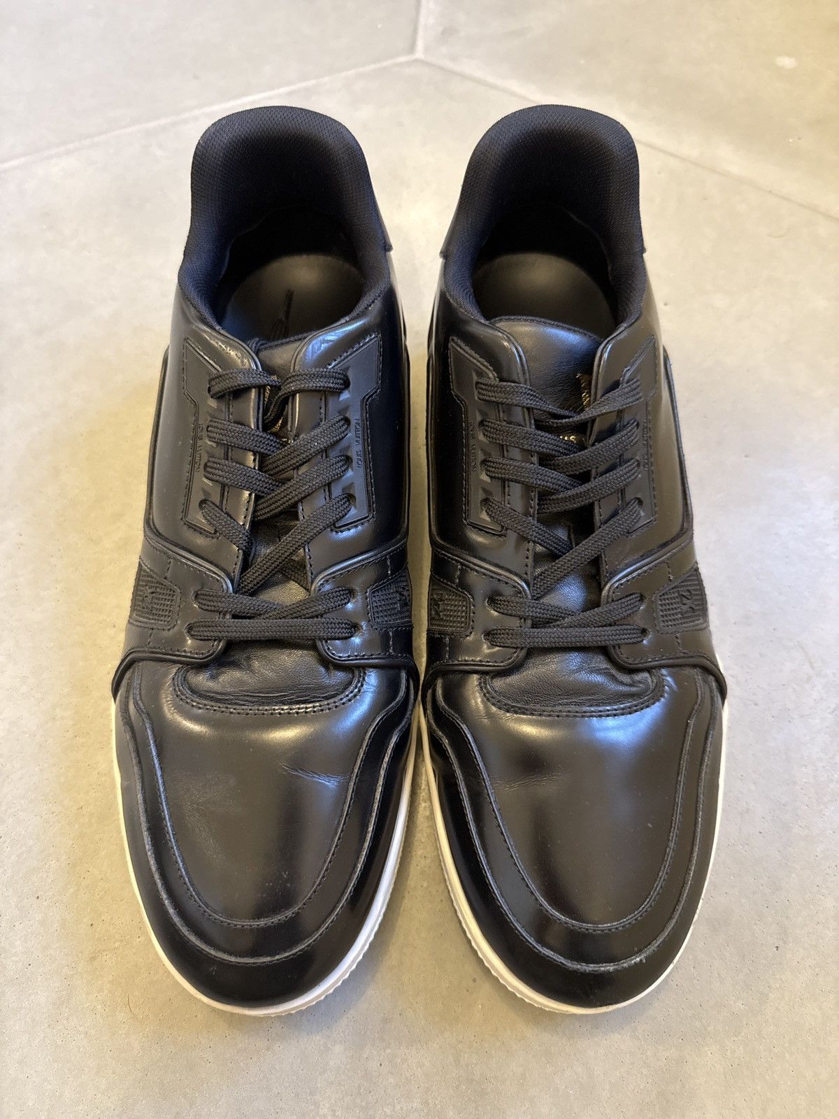 Louis Vuitton Louis Vuitton LV Trainer- Black Size US 9.5 / EU 42-43 - 3 Thumbnail