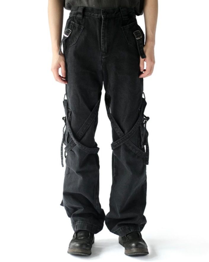 Troubled Waters Troubled Waters BONDAGE CARGO PANTS 2.0 Size US 31 - 3 Thumbnail