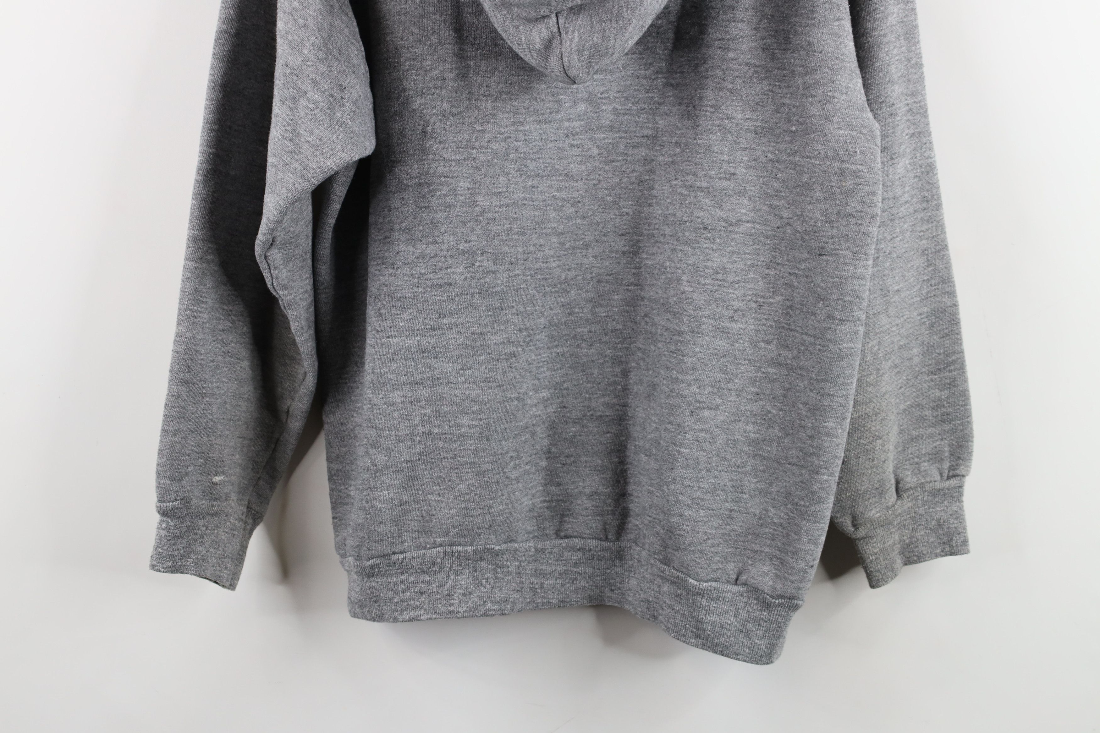 Russell Athletic × Vintage Vintage 70s Russell Athletic Hoodie Sweatshirt Gray USA Size US M / EU 48-50 / 2 - 15 Thumbnail