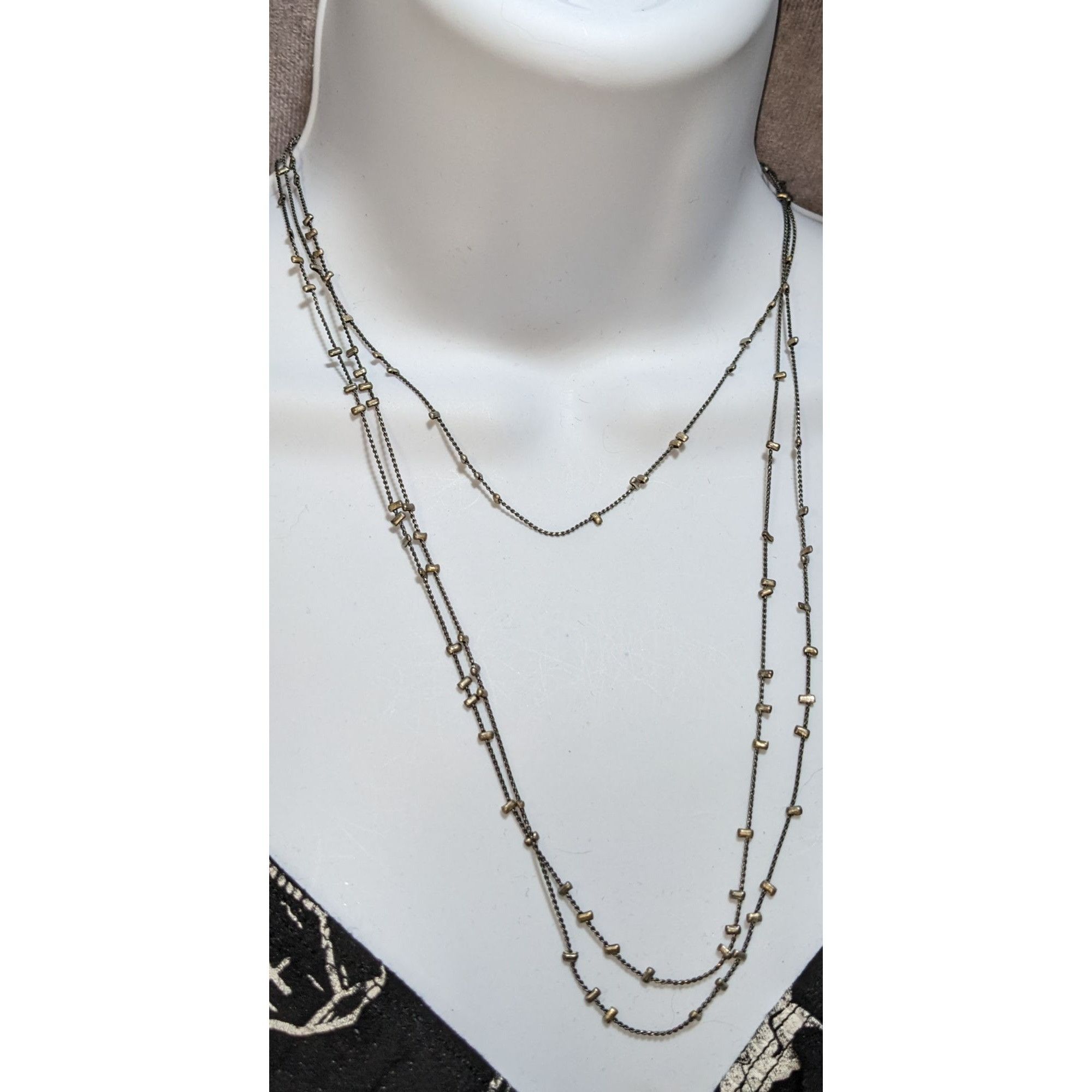 Other Minimalist Studded Extra Long Chain Necklace Size ONE SIZE - 5 Thumbnail