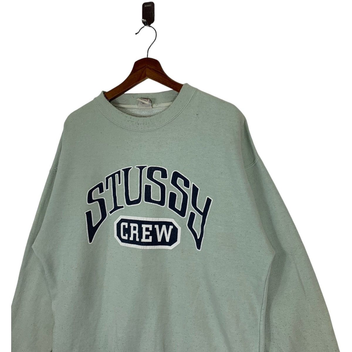 Stussy × Vintage VINTAGE STUSSY CREW PULLOVER CREWNECK Size US M / EU 48-50 / 2 - 3 Thumbnail