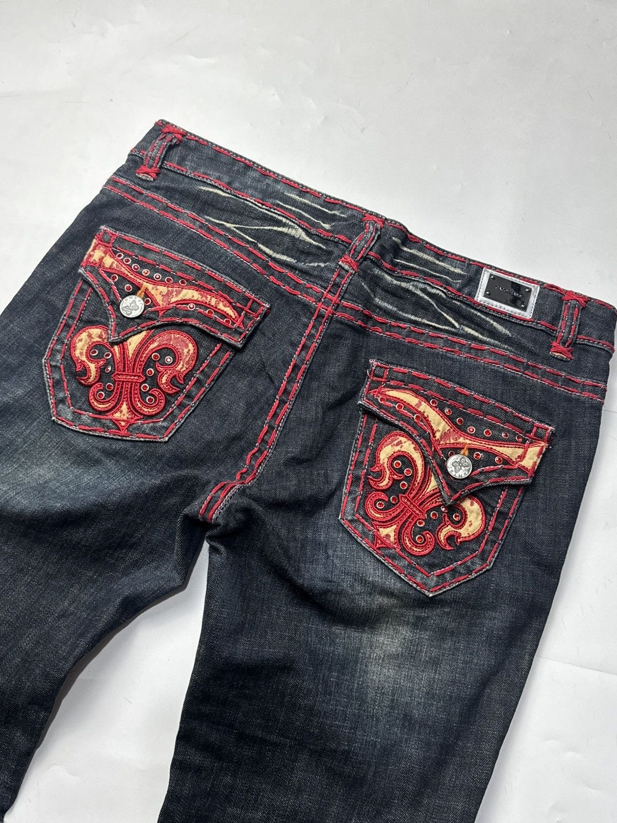 If Six Was Nine Japanese Denim Coco Jeans Styled Size US 30 / EU 46 - 9 Thumbnail
