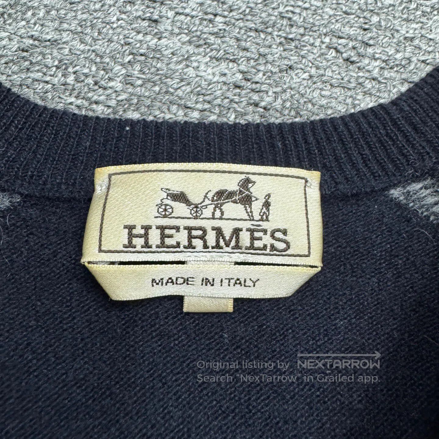 Hermes Hermes Wool knit sweater| Size US M / EU 48-50 / 2 - 3 Thumbnail
