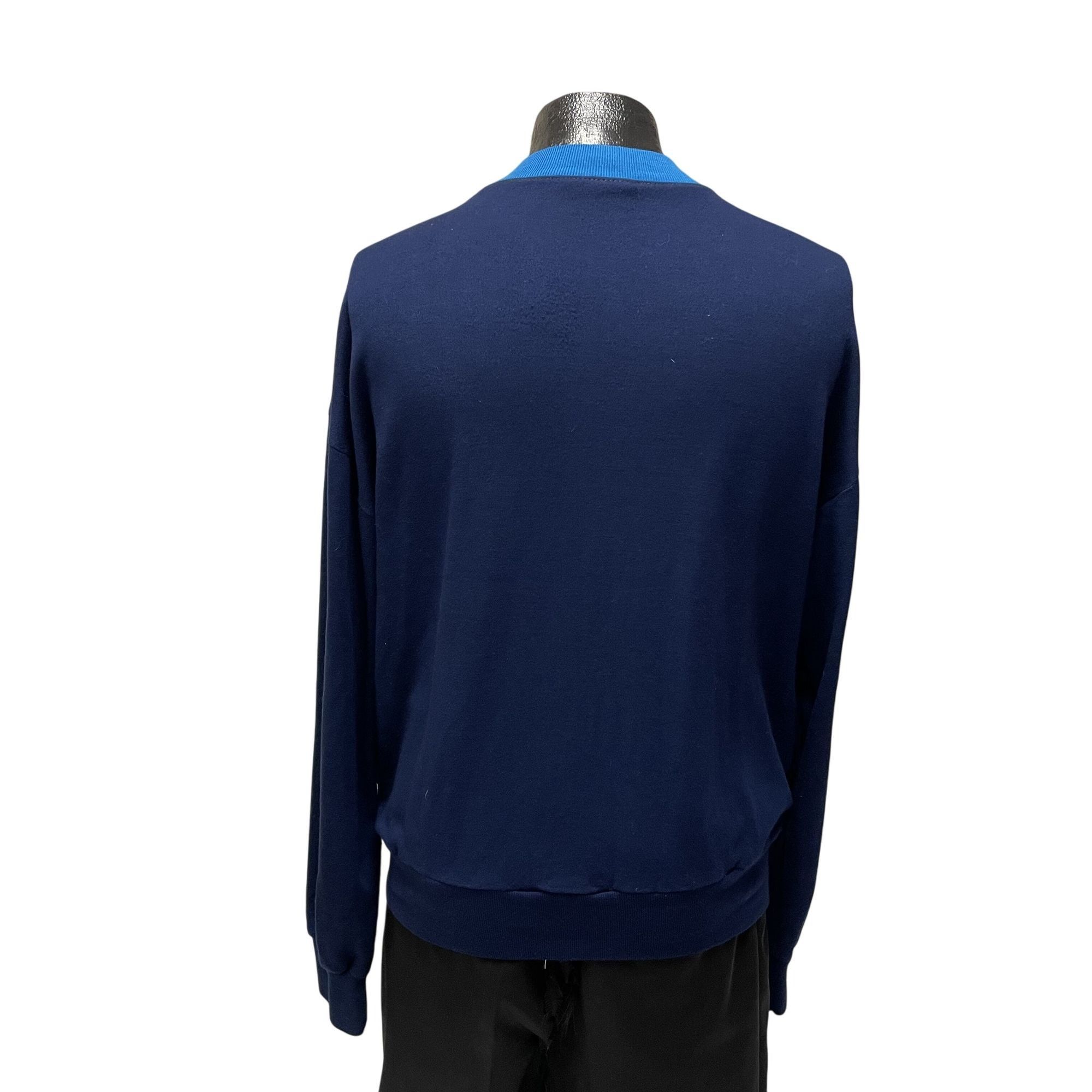 McGregor Vtg McGregor 2 TONE Blue COLORBLOCK Stripe Jacket Size US M / EU 48-50 / 2 - 5 Thumbnail