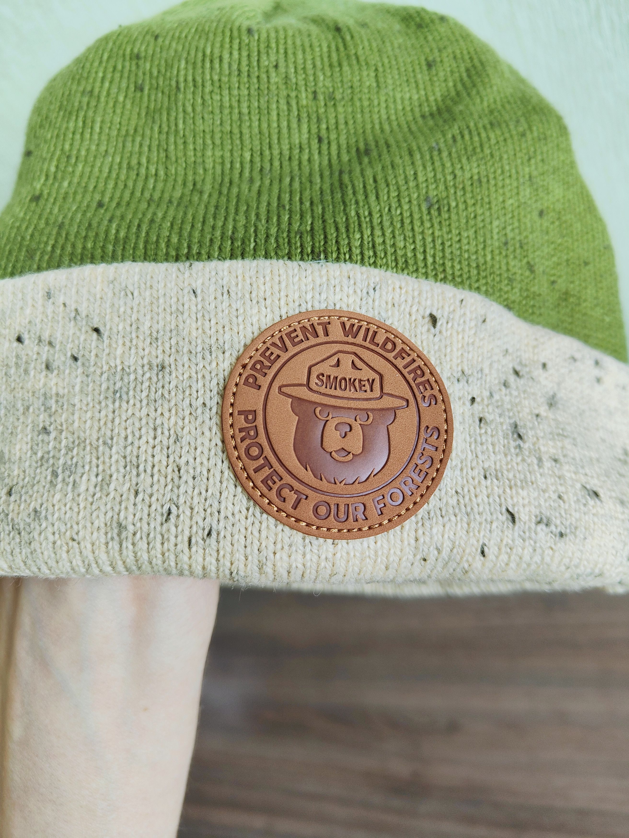 Japanese Brand Smokey bear beanie hat Size ONE SIZE - 2 Thumbnail