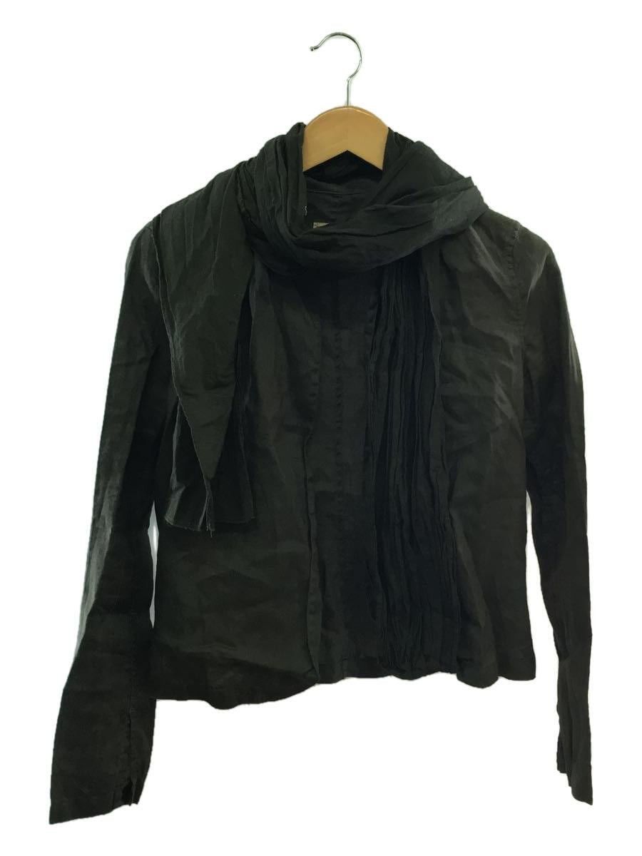 image of Kapital Longsleeve Linen Blouse in Grey, Women's (Size XS)