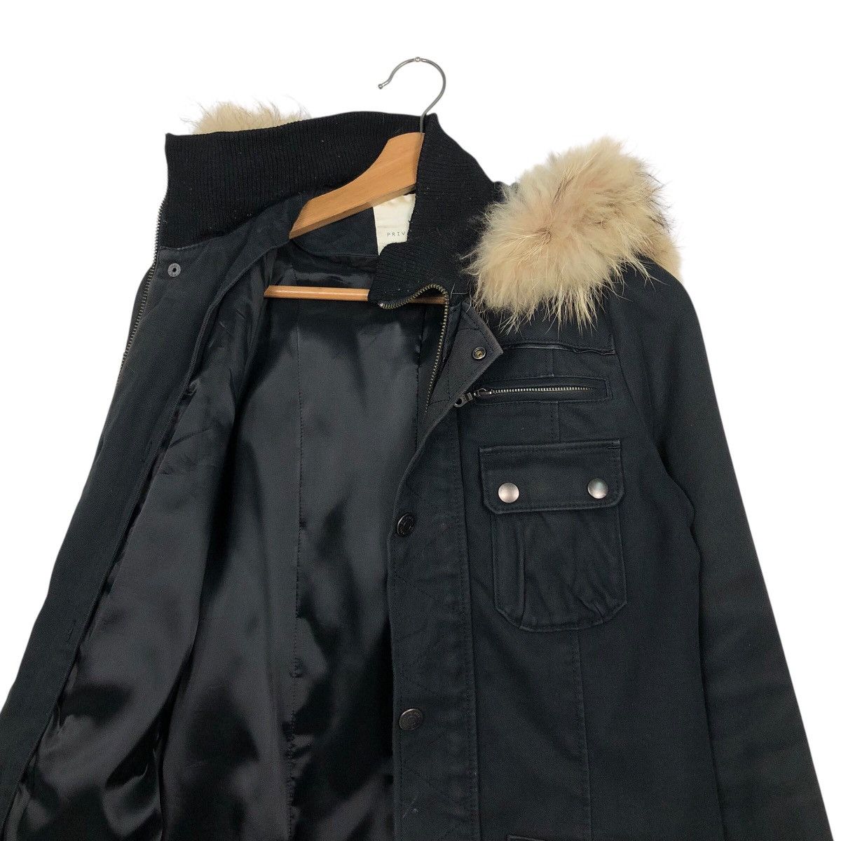 Japanese Brand Private Label Faux-Fur Trim Tactical Hooded Parka Size US M / EU 48-50 / 2 - 14 Thumbnail