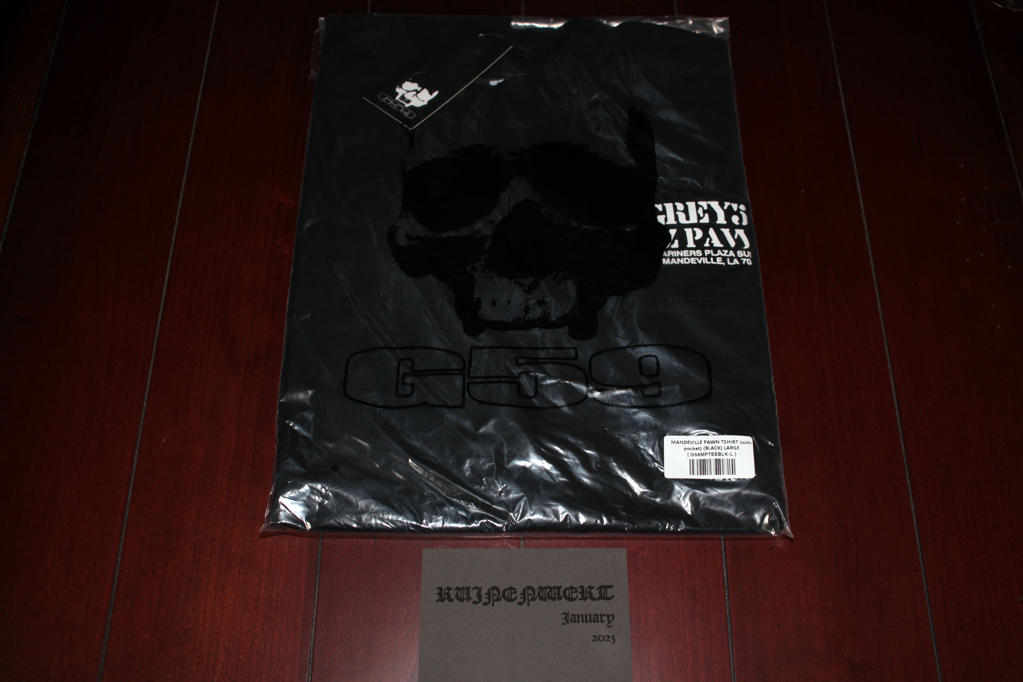G59 Records G59 RECORDS / $UICIDEBOY$ - "MANDEVILLE PAWN" T-Shirt Size US L / EU 52-54 / 3 - 9 Thumbnail