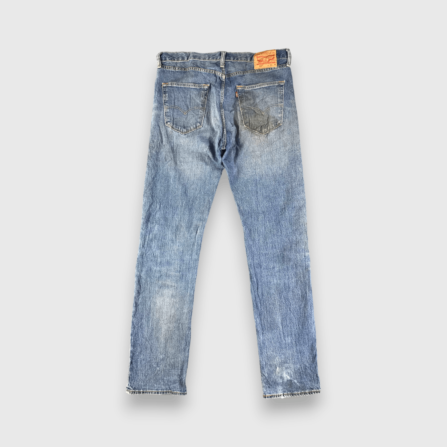 Levi's Vintage Blue Wash Levis 501 Jeans-J3080 Size US 36 / EU 52 - 2 Thumbnail