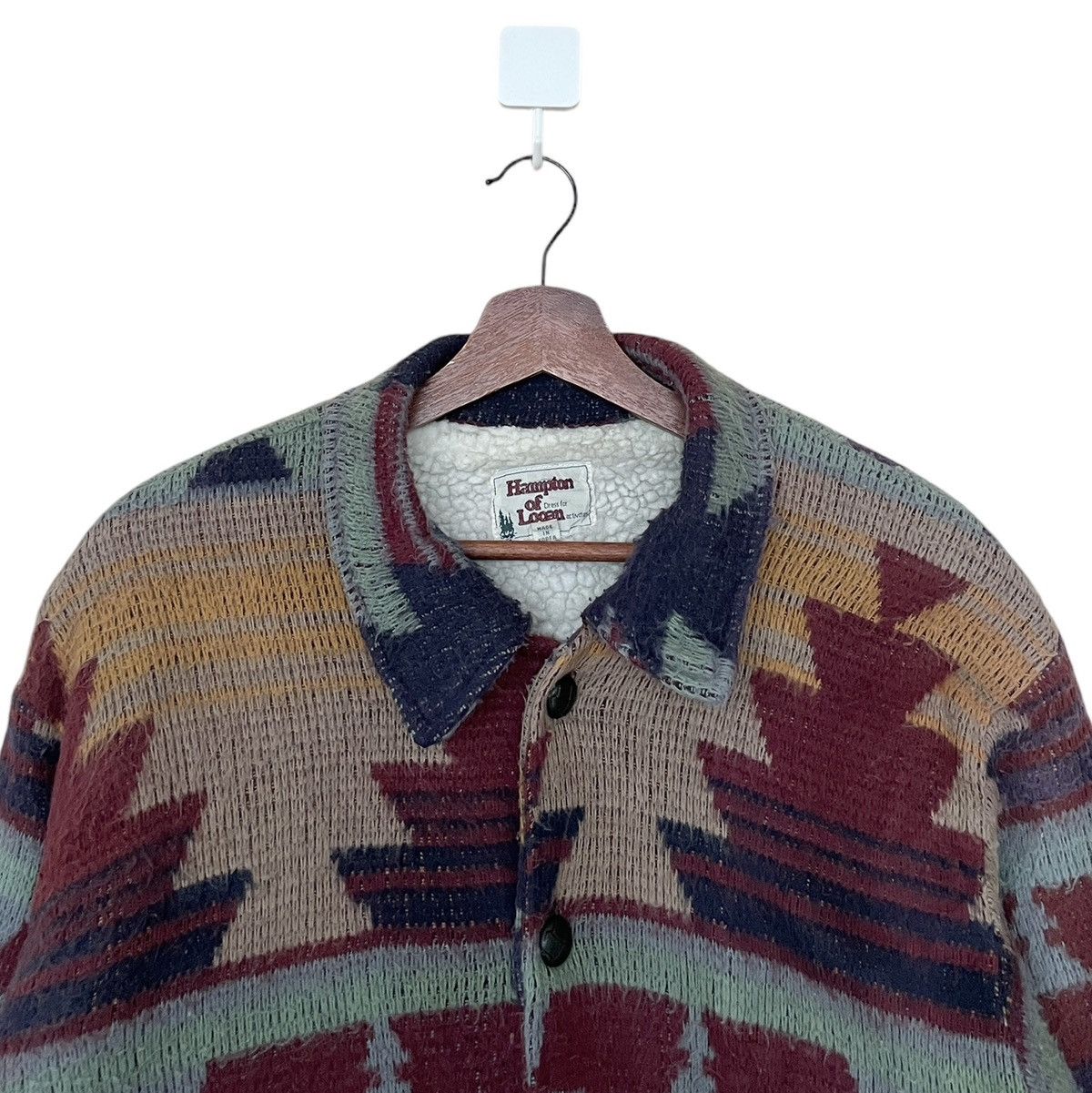 Vintage Vintage Brand Hampton of Logen Wool Navajo Jacket 1980s Size US M / EU 48-50 / 2 - 8 Thumbnail