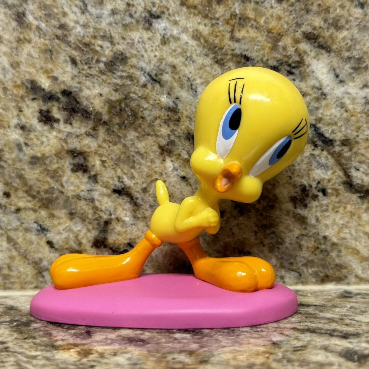 Vintage × Warner Bros 1998 Tweety Bird 3” Looney Tunes Applause PVC Mini Figure Size ONE SIZE - 1 Thumbnail