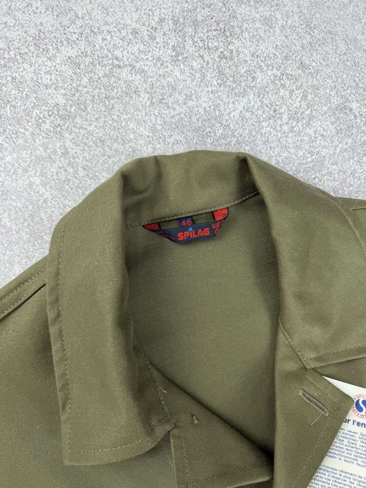 Le Laboureur Vintage Spilag French Workwear Chore Jacket Size 46 Size US S / EU 44-46 / 1 - 7 Thumbnail