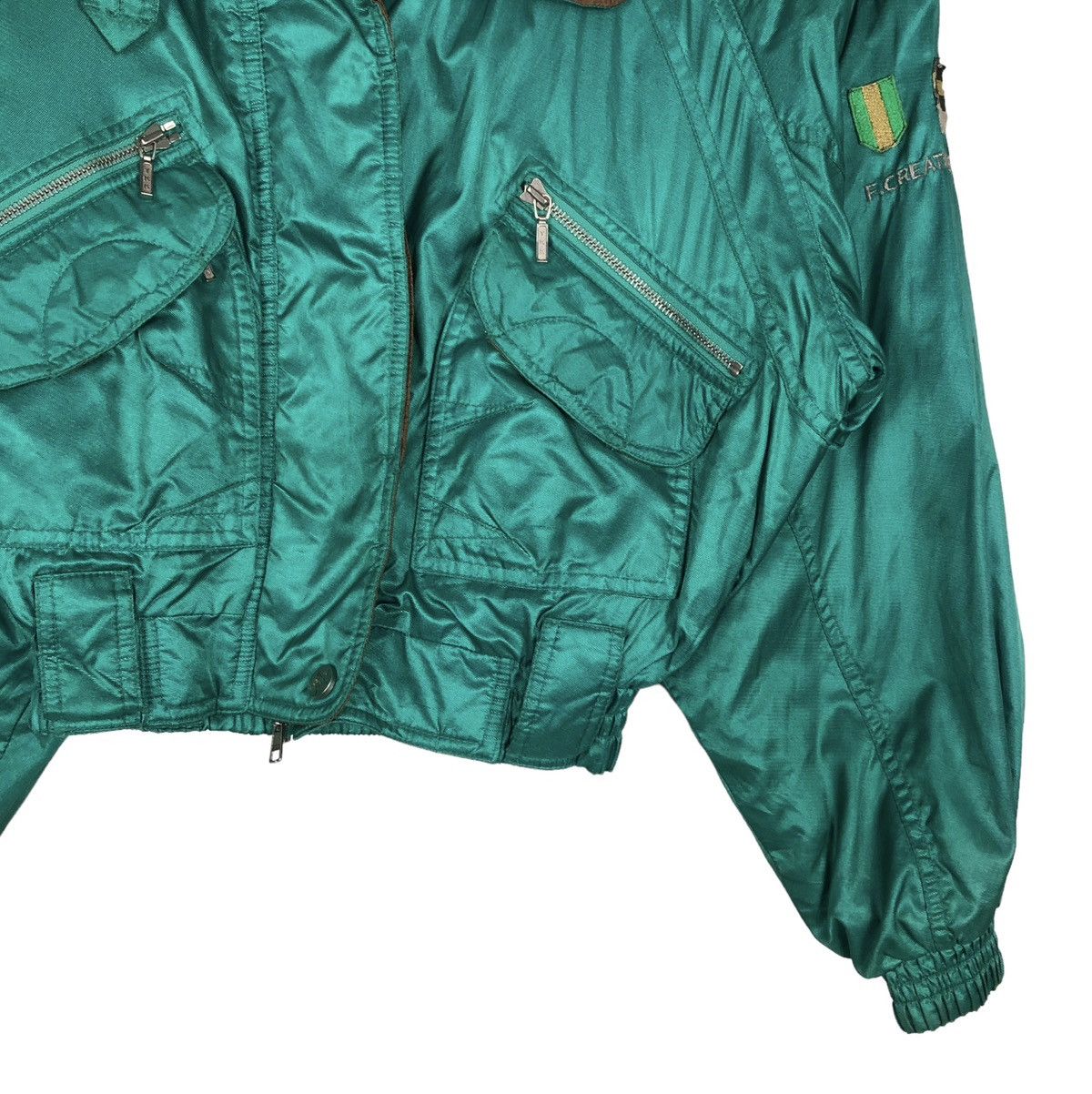 Japanese Brand 🔥VTG CROPPED SKI JACKET BONDAGE F CREATIVE ISSEY MIYAKE Size US L / EU 52-54 / 3 - 5 Thumbnail