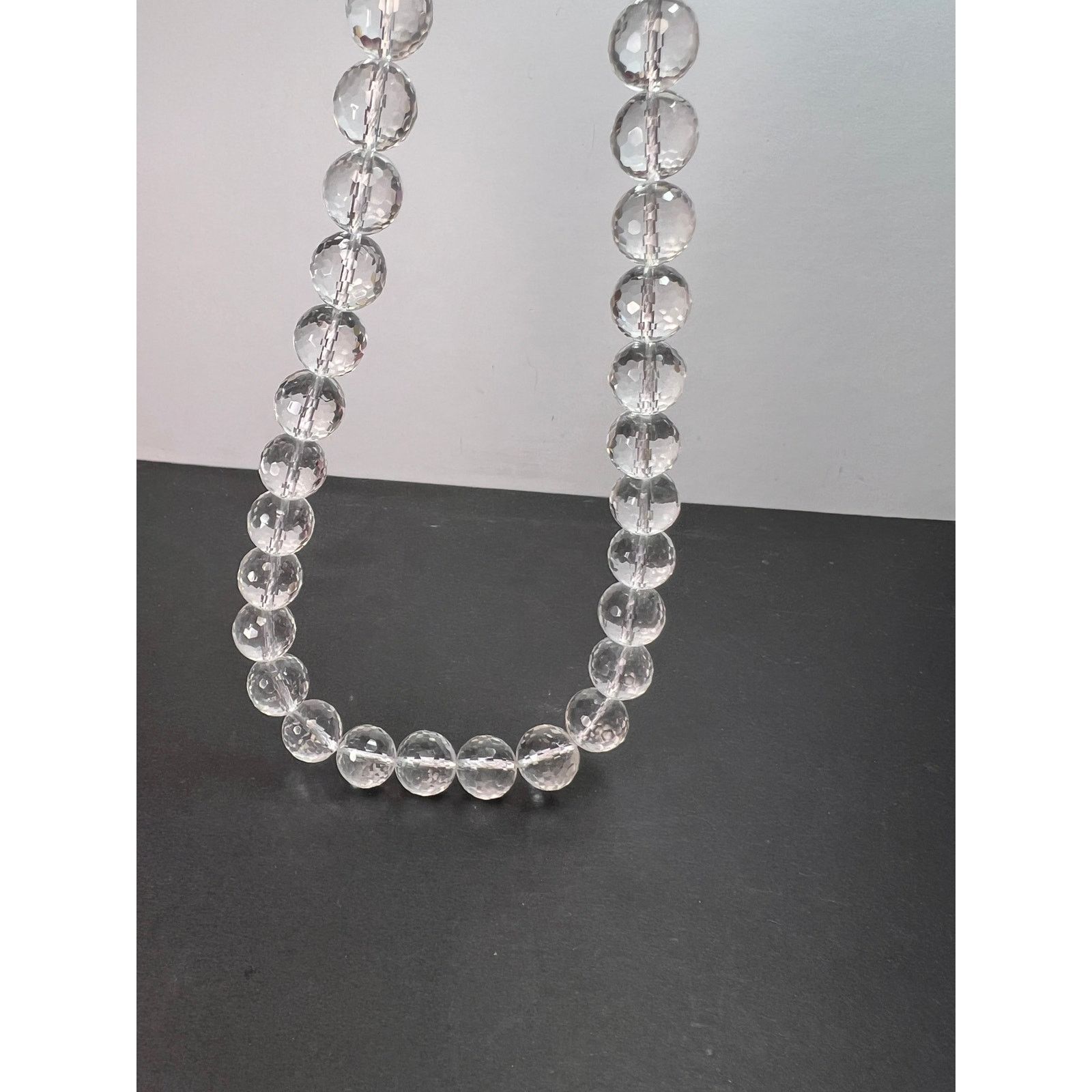 Other Clear quartz necklace with sterling silver clasp Size ONE SIZE - 7 Thumbnail