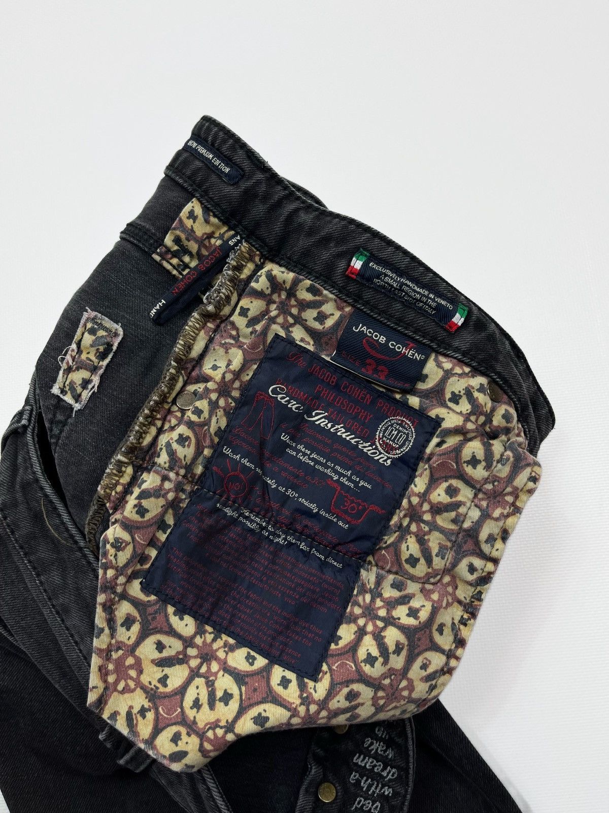 Jacob Cohen Jacob Cohen Type 672 C Comfort Jeans Black Denim Size 33 Size US 33 - 11 Thumbnail
