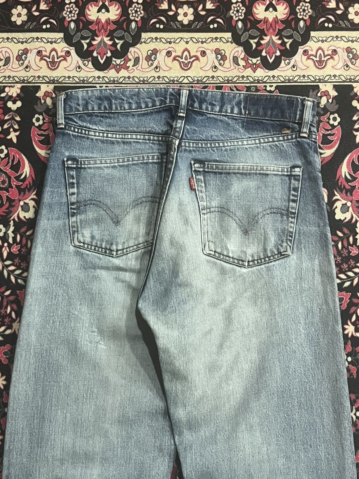 Levi's Vintage Y2K Levi’s 509 Blue Faded Washed Distressed Jeans Size US 32 / EU 48 - 7 Thumbnail