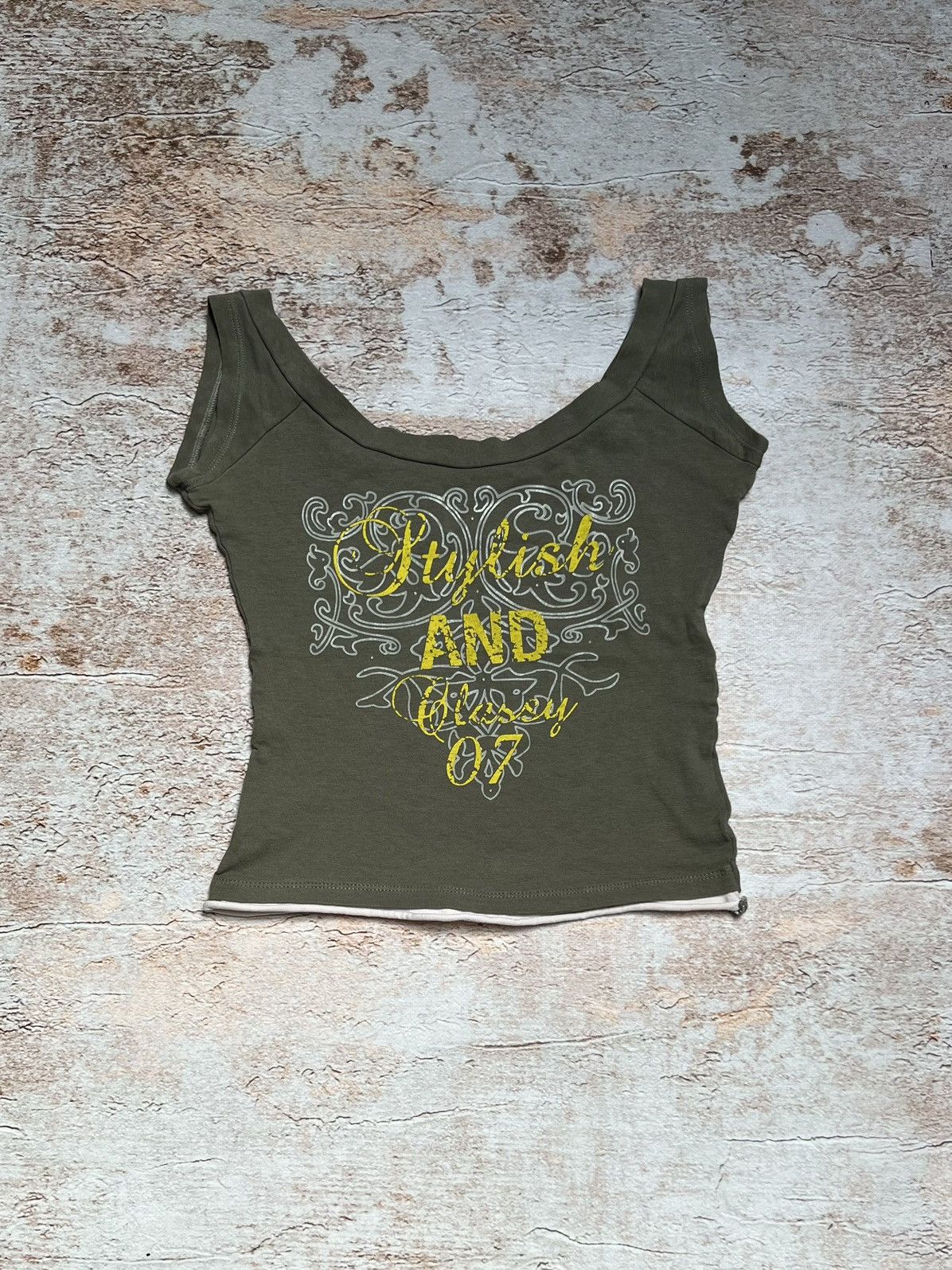 Vintage Stylish and Classy vintage crop top Size S / US 4 / IT 40 - 1 Thumbnail