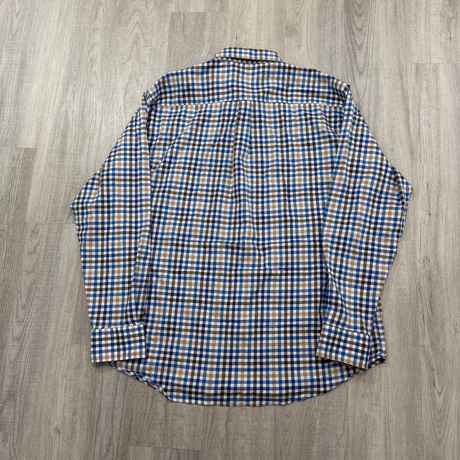 Peter Millar Peter Millar Carlow Crown Lite Button Down Shirt XL Blue Size US XL / EU 56 / 4 - 7 Thumbnail