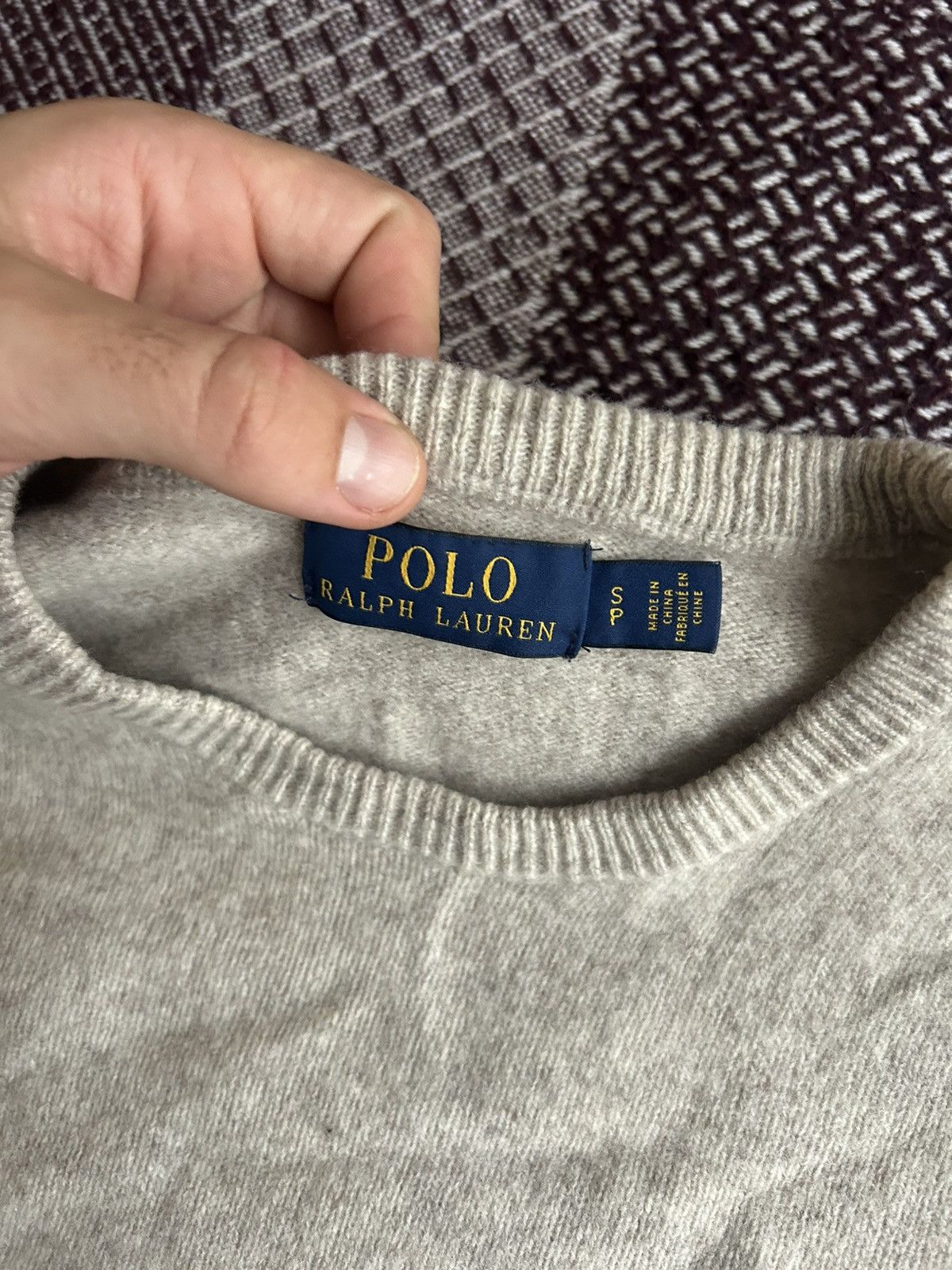 Polo Ralph Lauren Polo Ralph Lauren Wool Crewneck Sweater Unisex Solid Style S Size US S / EU 44-46 / 1 - 4 Thumbnail