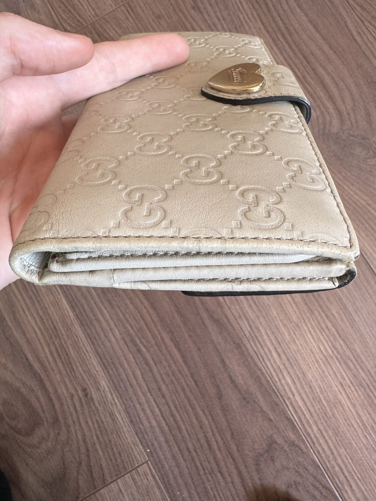 Gucci Gucci Guccissima Heart Wallet Size ONE SIZE - 11 Thumbnail