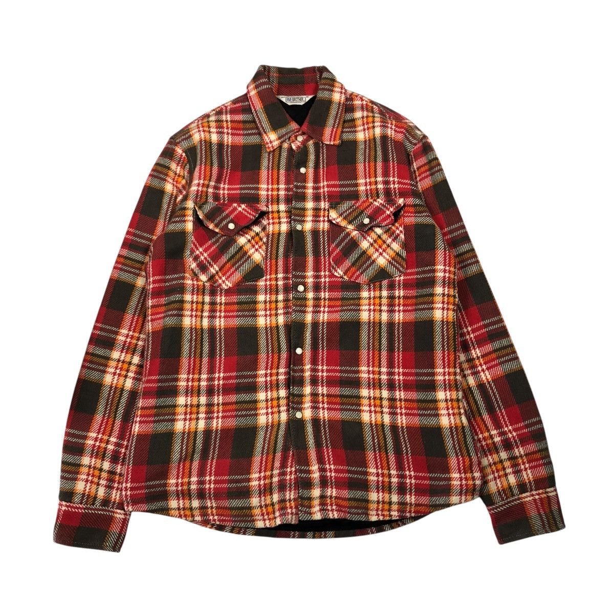 FiveBrother × Vintage 🔥VINTAGE FLANNEL JACKET FIVE BROTHER UNION MADE TARTAN Size US S / EU 44-46 / 1 - 1 Thumbnail