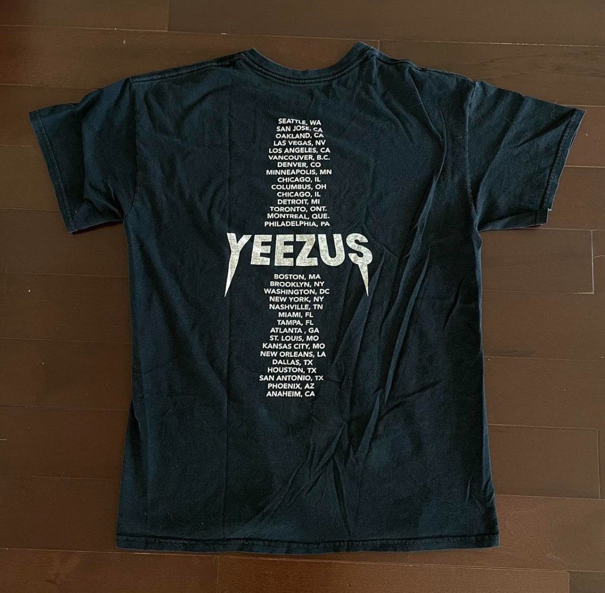Yeezy Yeezus Rare Tour Tee Size US M / EU 48-50 / 2 - 2 Thumbnail