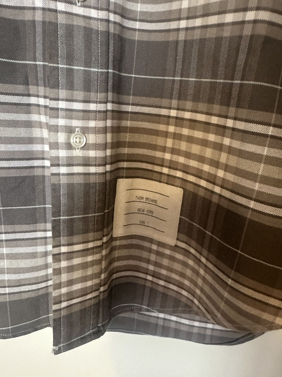 Thom Browne Thom Browne Plaid Shirt Size US M / EU 48-50 / 2 - 6 Thumbnail