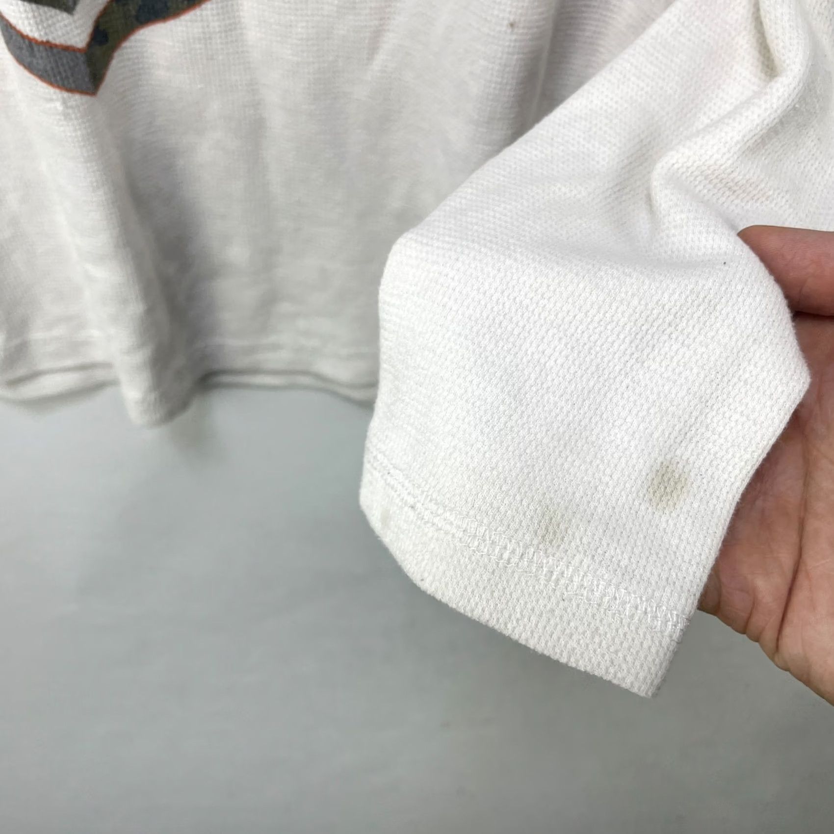 Vintage VINTAGE Fox Shirt Mens L White Thermal Racing Long Sleeve Size US L / EU 52-54 / 3 - 7 Thumbnail