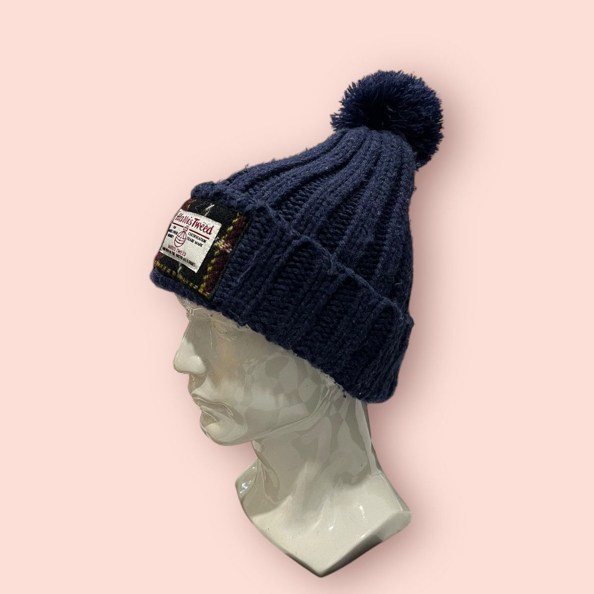 Harris Tweed × Japanese Brand HARRIS TWEED X CLOSSHI COLOURED CABLE KNIT BEANIE Size ONE SIZE - 5 Thumbnail