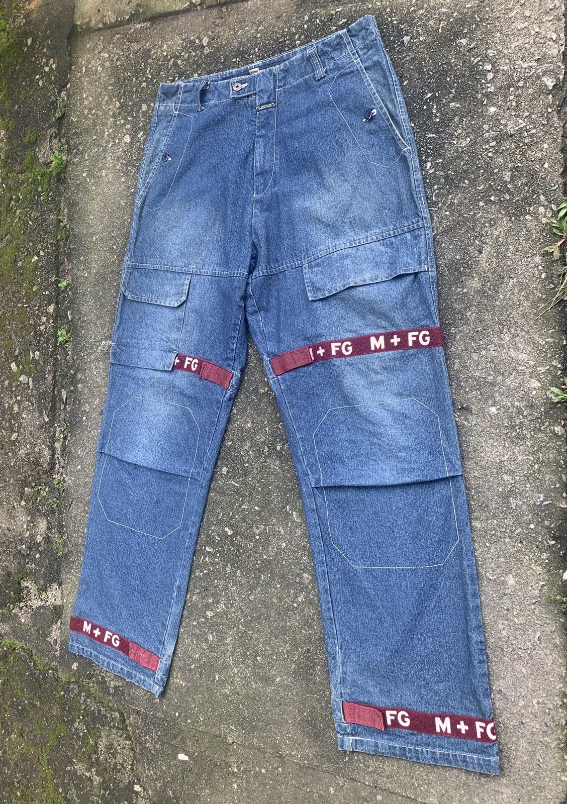 Marithe + Francois Girbaud Le Jean De Marithe Francois Girbaud Reconstructed Pant Size US 35 - 4 Thumbnail