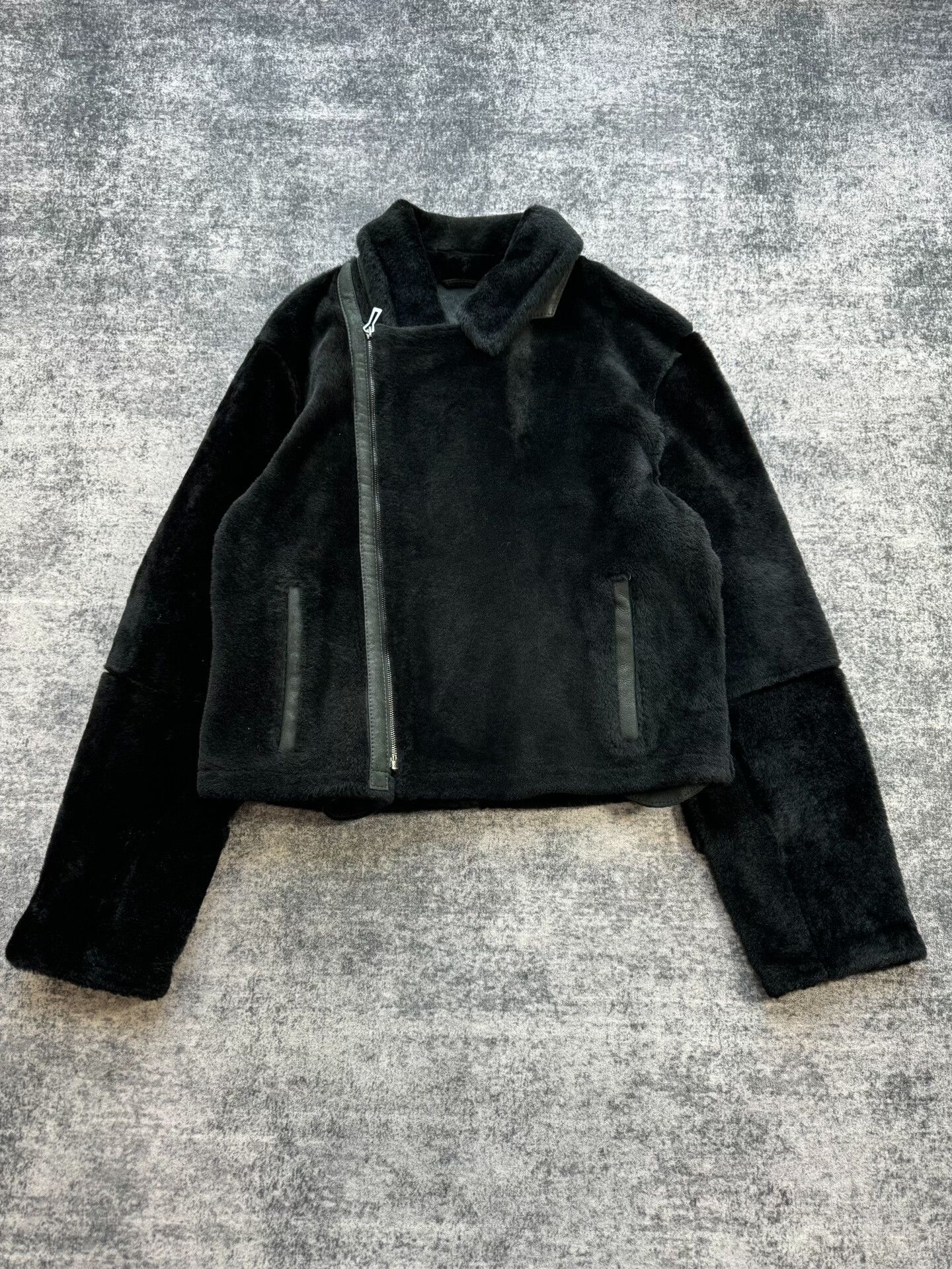 Cerruti 1881 cerruti shearling effect zip-up jacket Size US XL / EU 56 / 4 - 1 Thumbnail