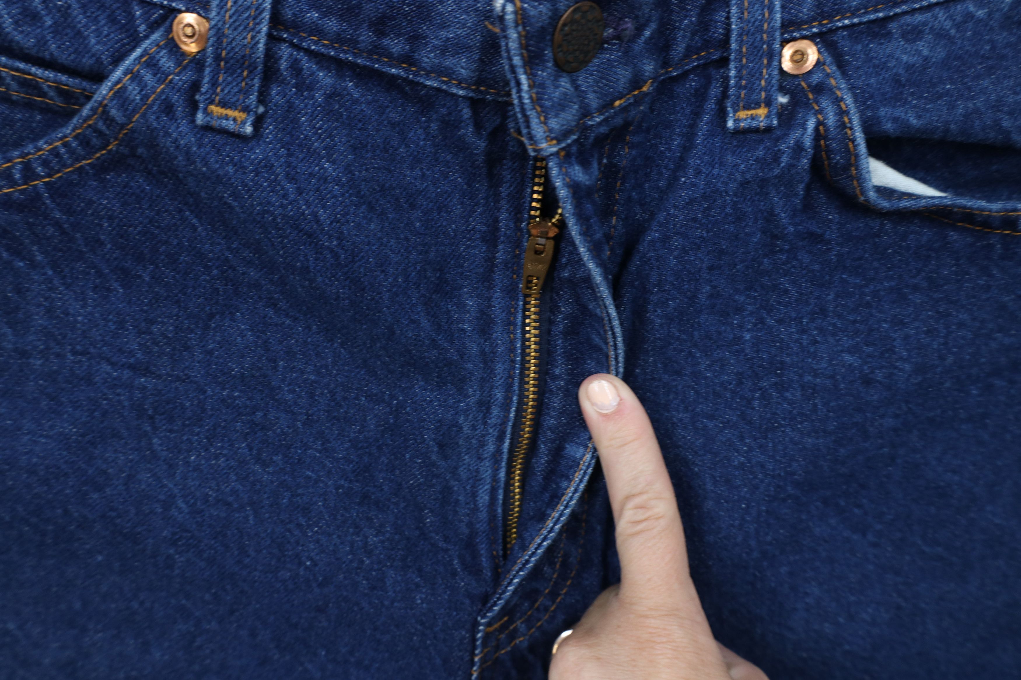 Vintage Vintage 80s Streetwear Leg Denim Jeans Blue Cotton USA Size US 34 / EU 50 - 5 Thumbnail