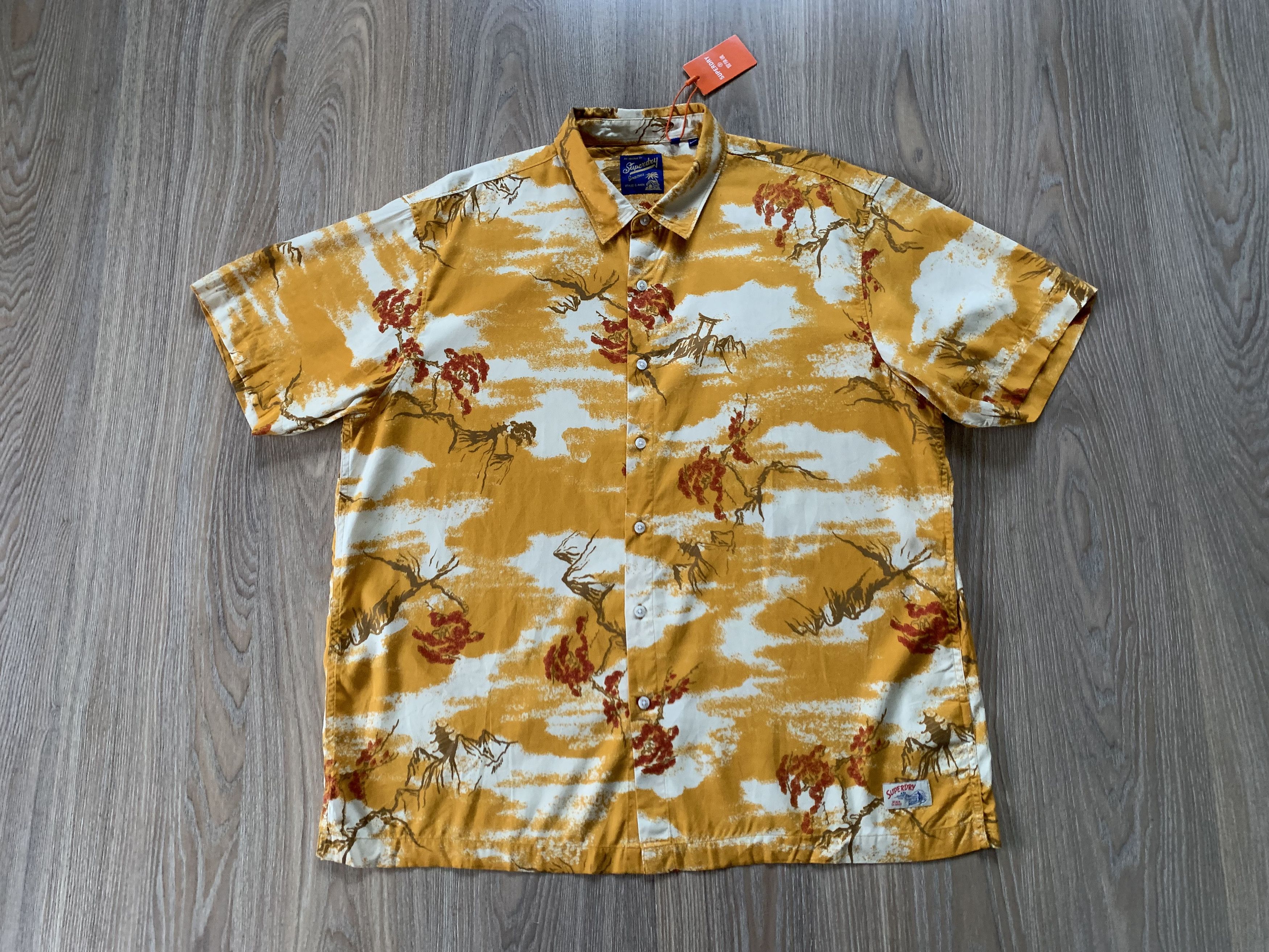 Japanese Brand × Superdry Superdry Cotton Short Sleeve Hawaiian Shirt Size US XXL / EU 58 / 5 - 2 Thumbnail