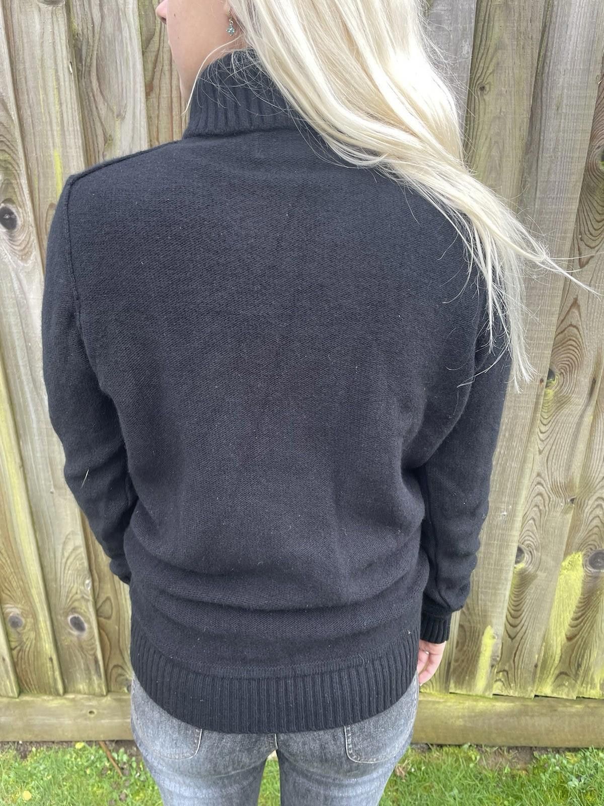 Stone Island Stone Island Wool Turtle Neck Black Sweater Jumper Small Size US S / EU 44-46 / 1 - 2 Thumbnail