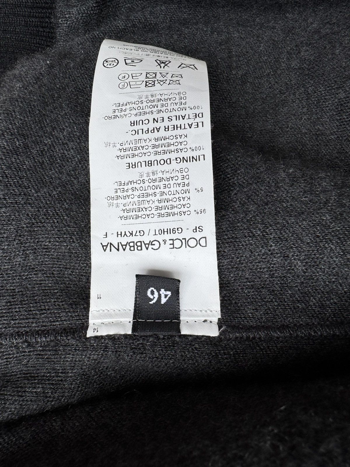Dolce & Gabbana Cashmere jacket Size US S / EU 44-46 / 1 - 4 Thumbnail