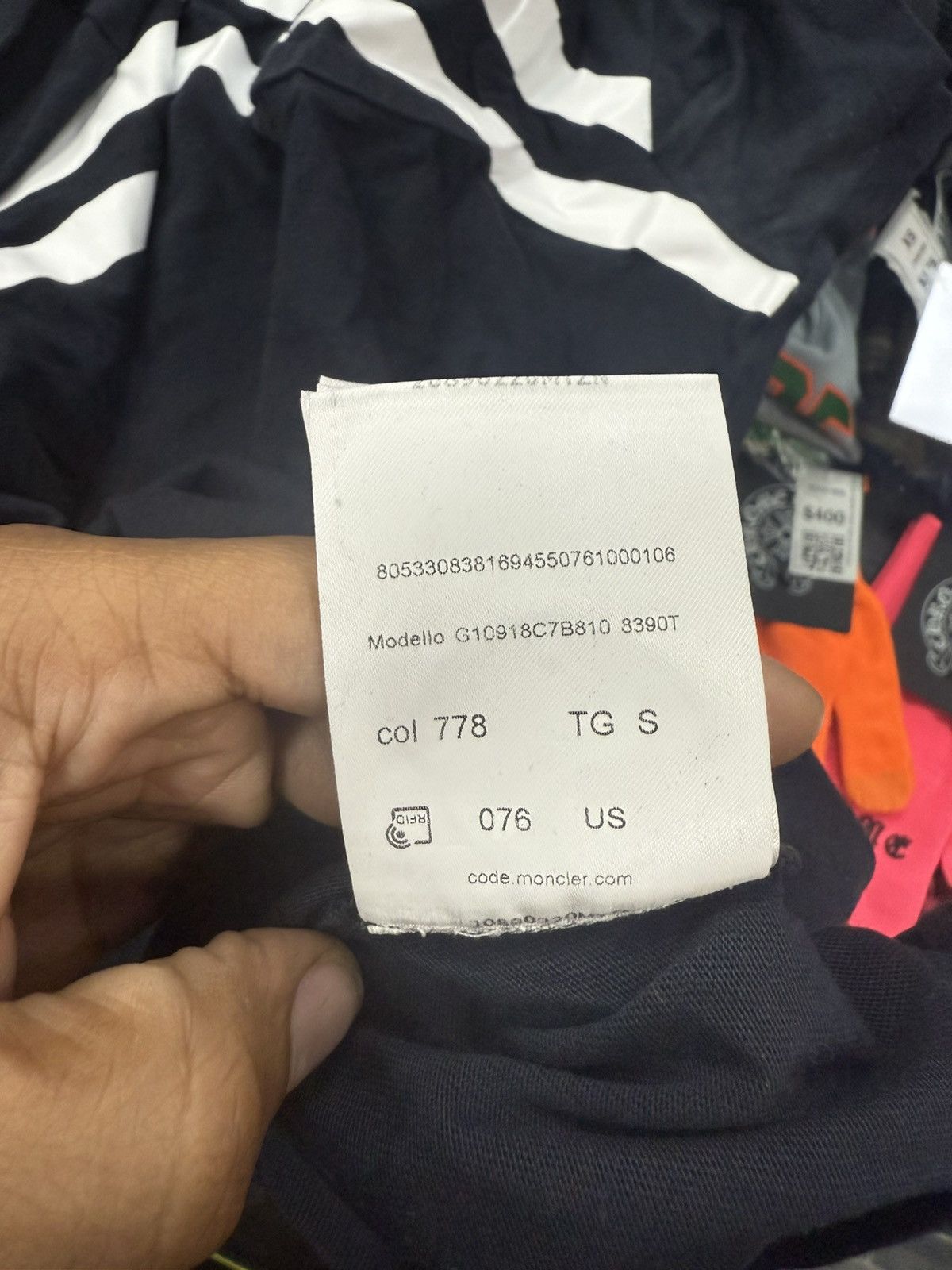 Moncler Moncler Maglia tshirt Size US S / EU 44-46 / 1 - 7 Thumbnail