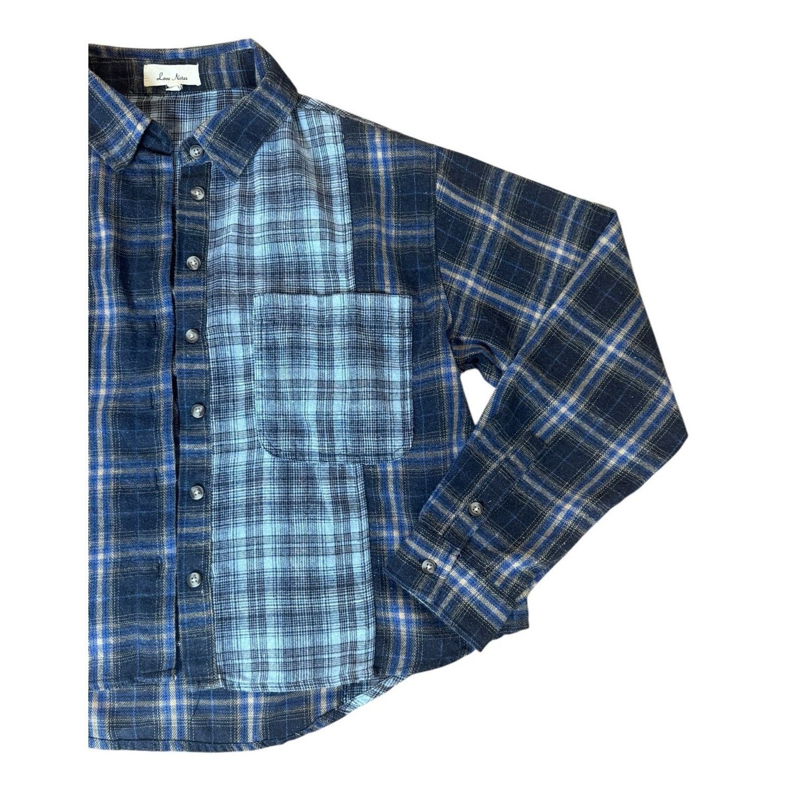 Other LIONEL RICHIE Sunday Morning Upcycled Flannel Vintage Retro Size S / US 4 / IT 40 - 5 Thumbnail