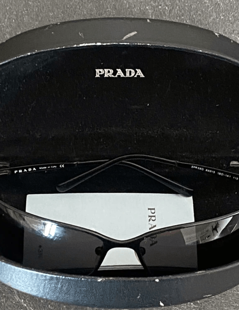 Prada PRADA Sunglasses Rimless Sport Flame Star Vintage Size ONE SIZE - 2 Thumbnail