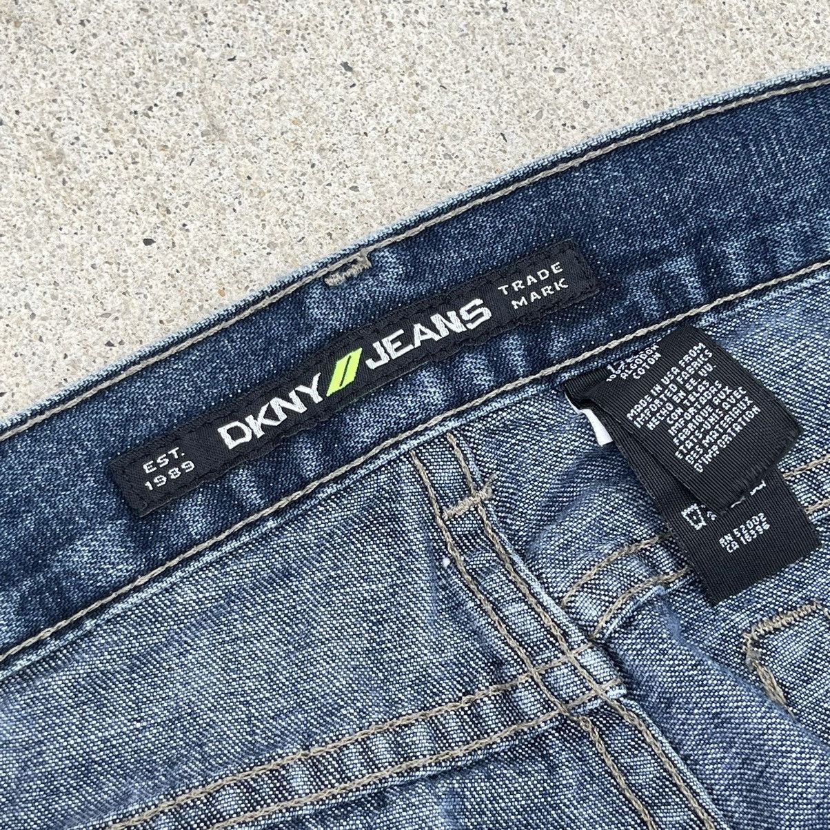 DKNY × JNCO × Vintage Crazy Vintage Y2K DKNY Baggy Jeans Unisex Size US 34 / EU 50 - 5 Thumbnail