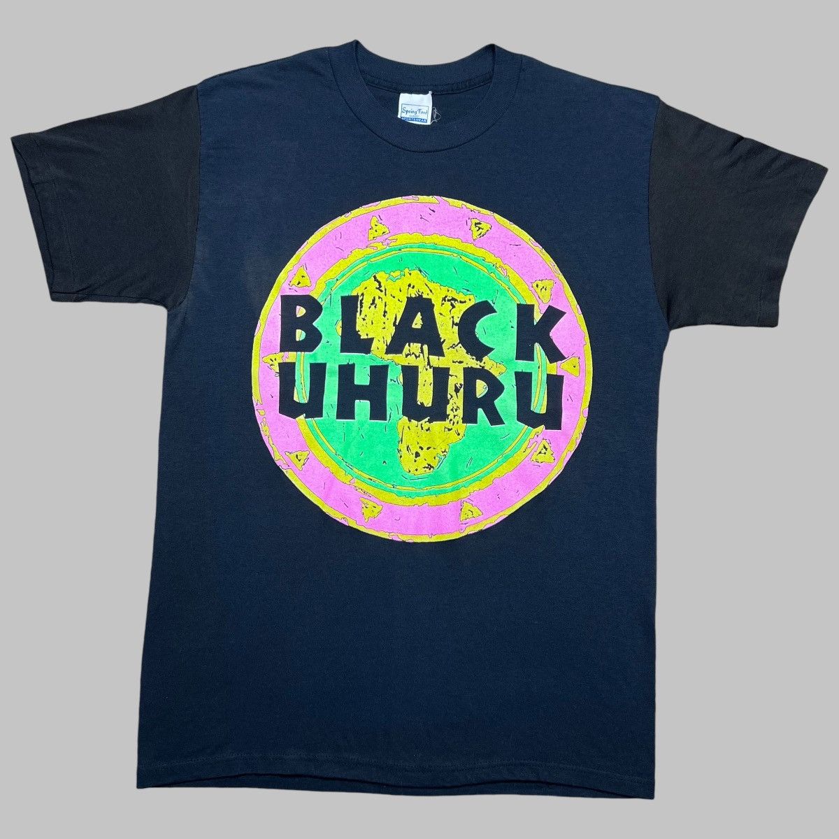 Band Tees × Vintage Vintage 1980s Black Uhuru Reggae Dance Hall T-Shirt Size US L / EU 52-54 / 3 - 1 Thumbnail