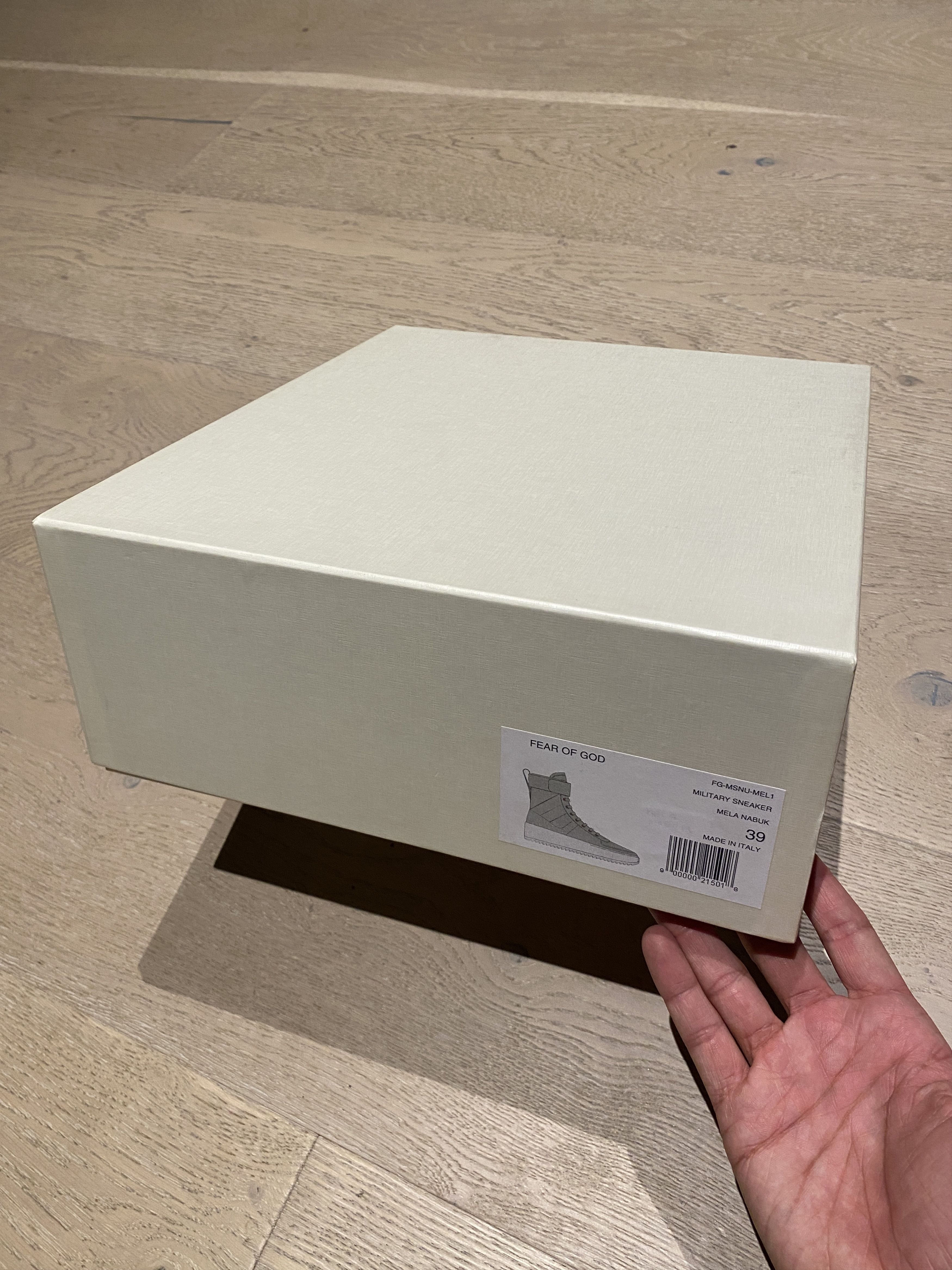 Fear of God NEW $1195 Fear of god Military Sneaker MELA NABUK 39 NIB Size US 6 / EU 39 - 3 Thumbnail