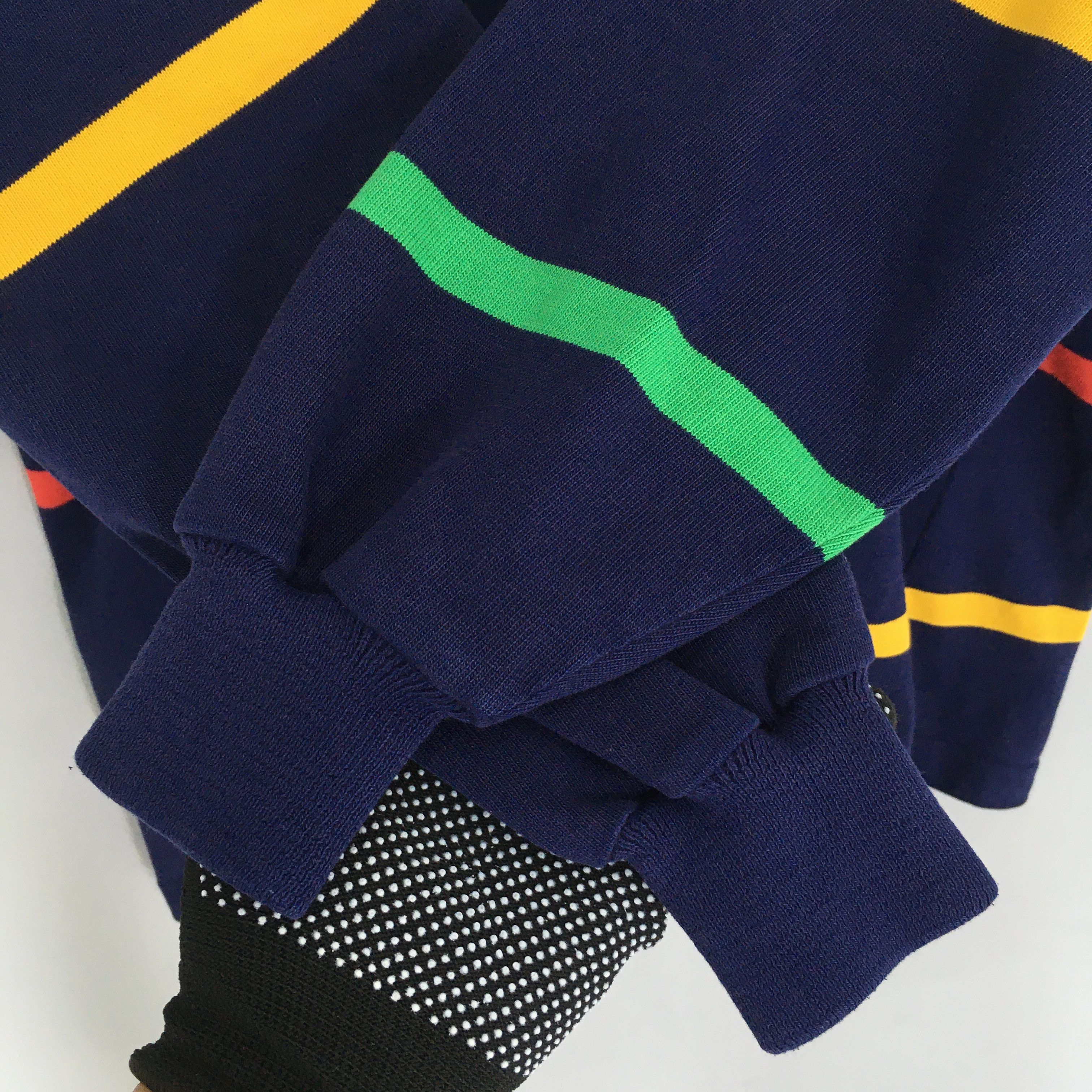 Canterbury of New Zealand Vintage Canterbury Of New Zealand Striped Rugby Shirt Medium Size US M / EU 48-50 / 2 - 4 Thumbnail