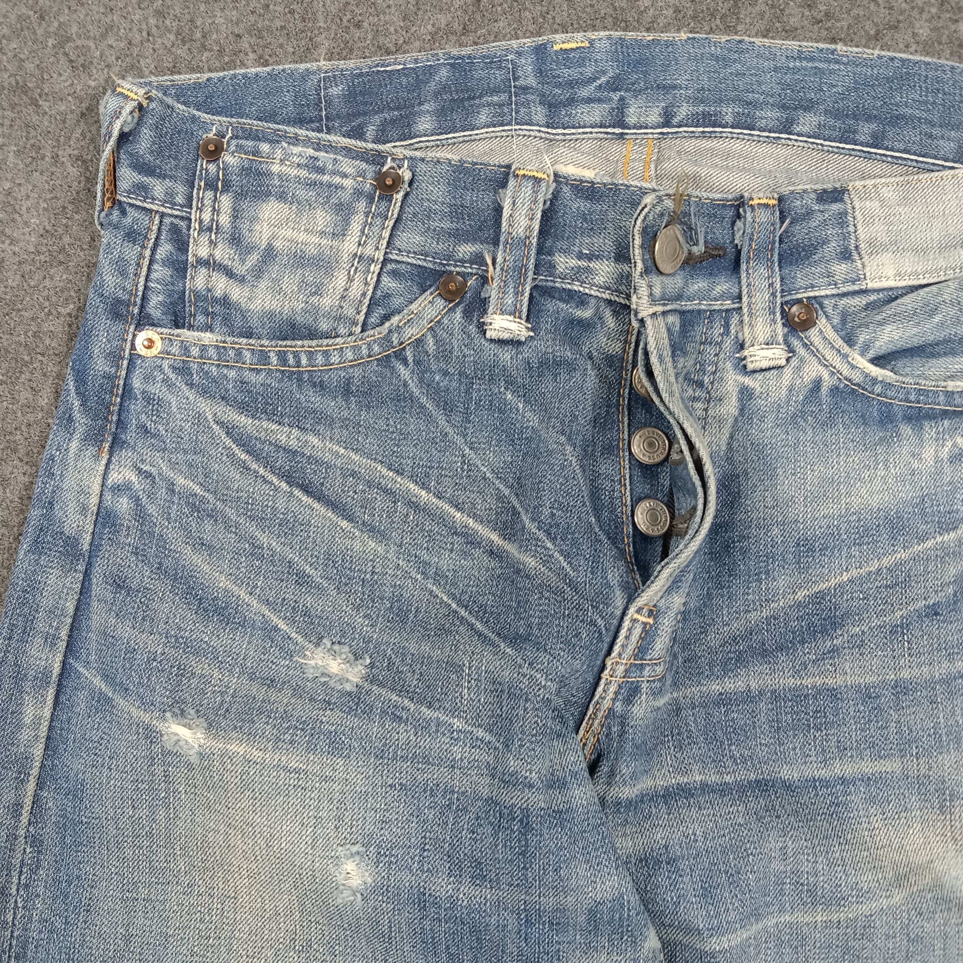 Levi's Vintage LEVI'S 501 Big E Selvedge Denim Jeans E1A39 Size US 30 / EU 46 - 3 Thumbnail