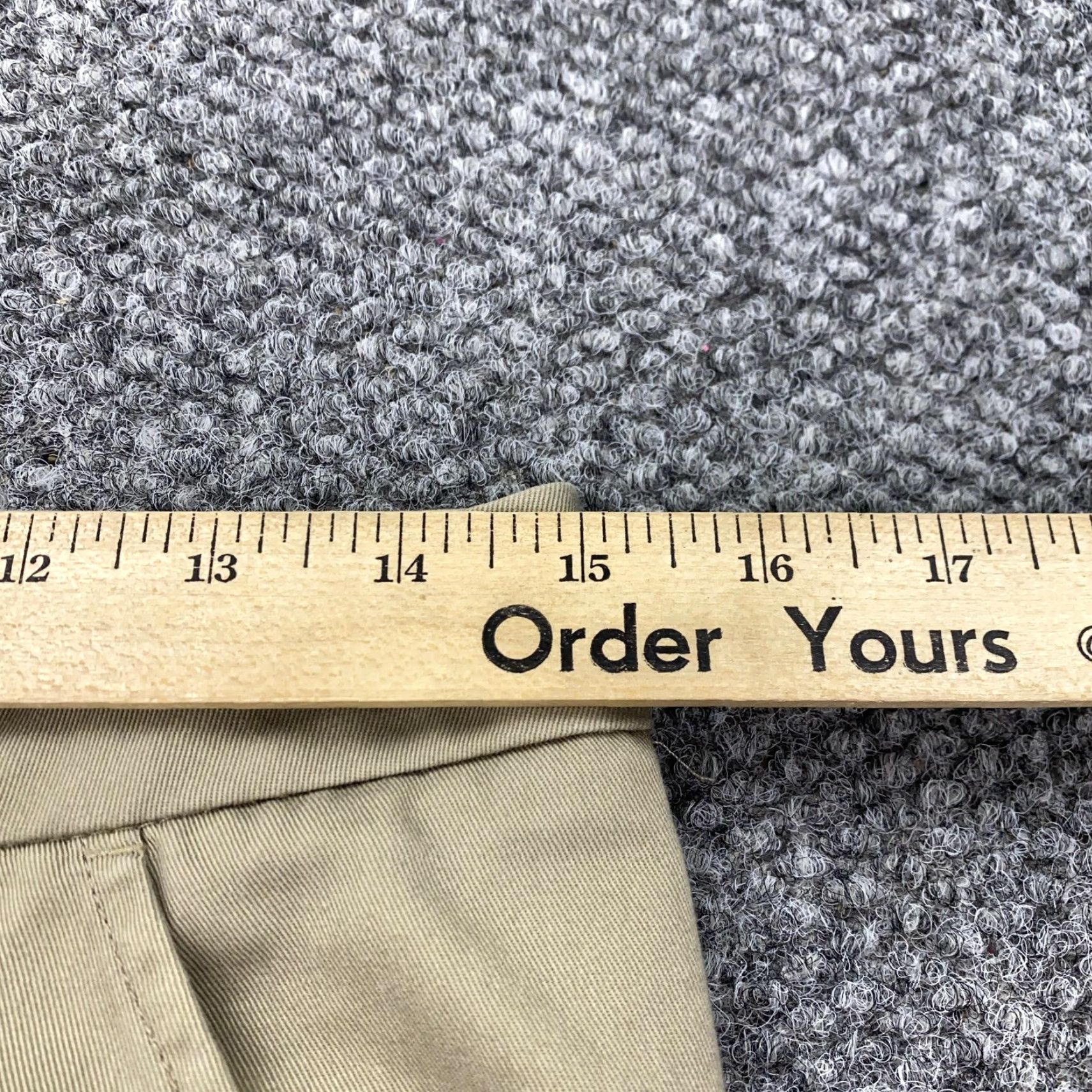 Lands' End Lands' End Pants Womens 6 Khaki Straight Leg Chino Dress Casual Inseam 30.5 Size 28" / US 6 / IT 42 - 7 Thumbnail