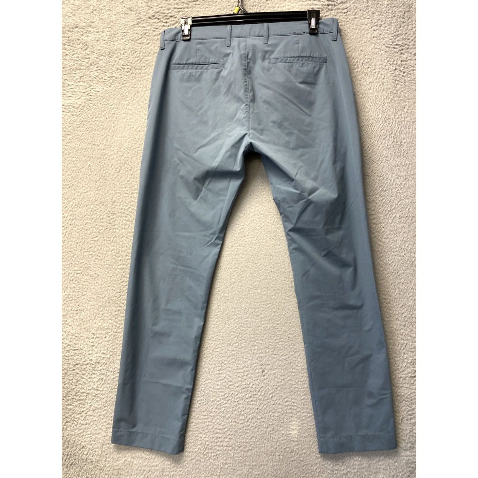J.Crew J.CREW Chino Pants Mens 35x32 Glacier Stretch Pockets Casual Slim Fit /0870 Size US 35 - 6 Thumbnail