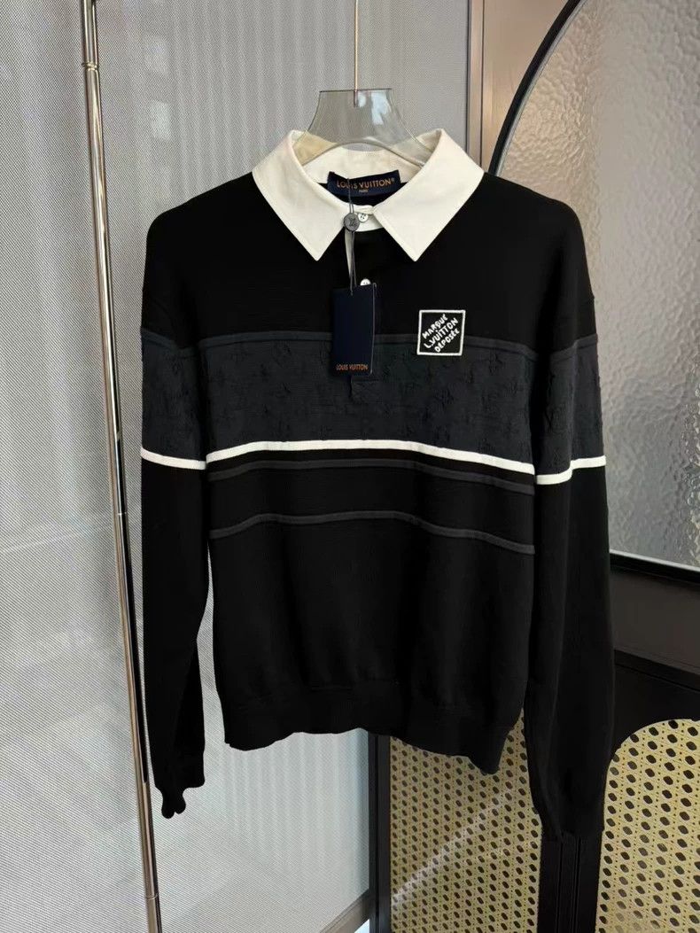 Louis Vuitton Louis Vuitton SS25 Long Sleeve Polo - dmc Size US XS / EU 42 / 0 - 1 Thumbnail