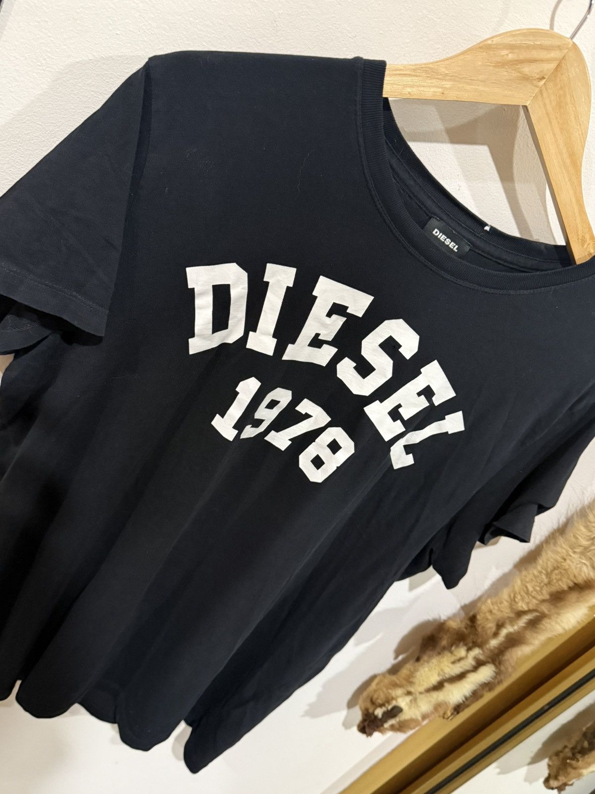 Diesel Diesel 1978 Tee Black T-Shirt Size US M / EU 48-50 / 2 - 2 Thumbnail