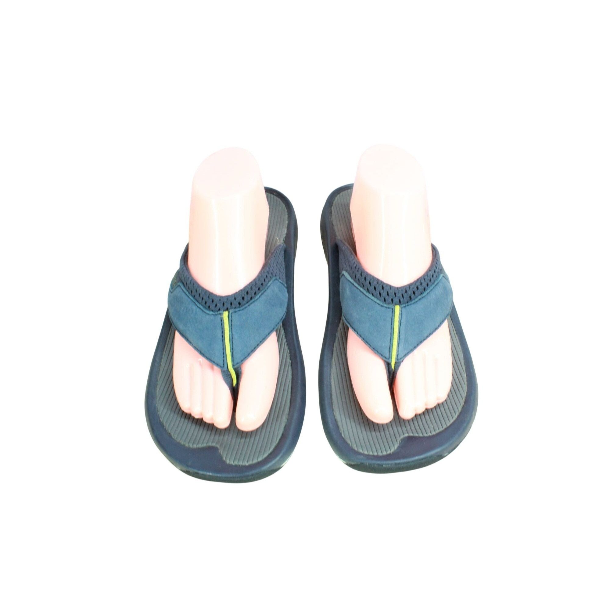 L.L. Bean × Leather LL Bean Swift River Men's Perforated Athletic Flip-Flops Size US 9 / EU 42 - 5 Thumbnail